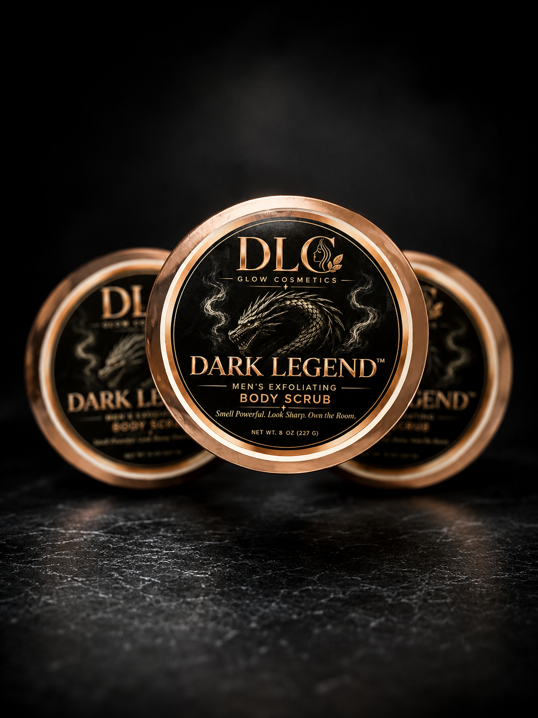 Dark Legend™ Men’s Exfoliating Body Scrub