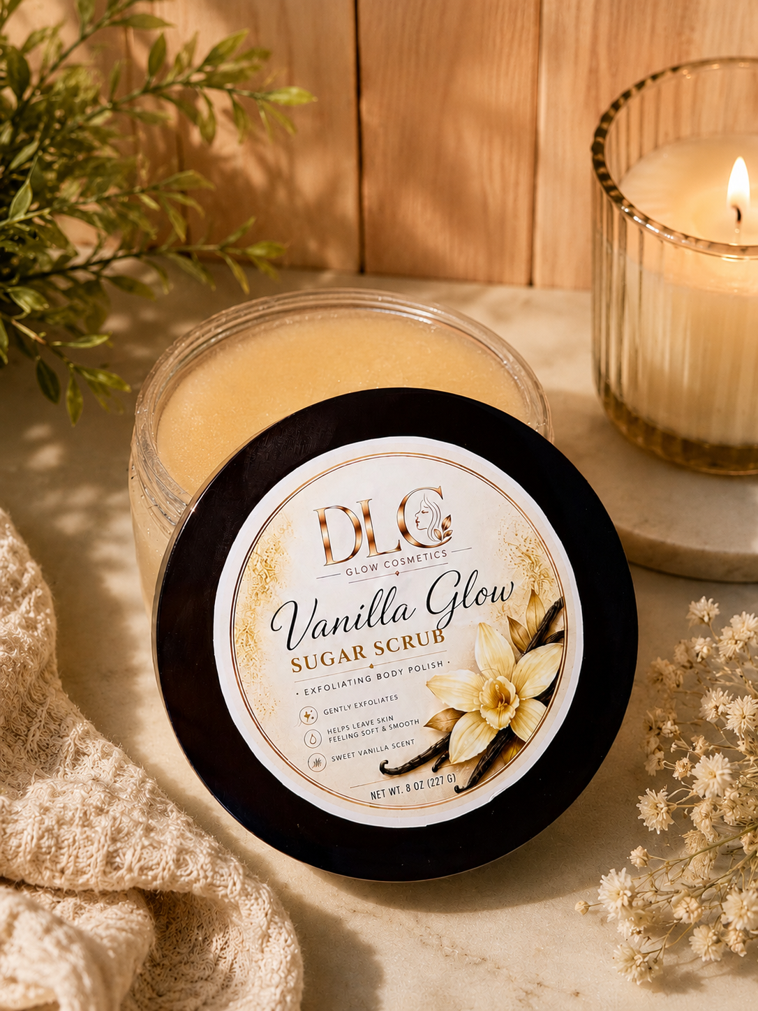 Vanilla Glow Exfoliating Body Polish | 8 oz