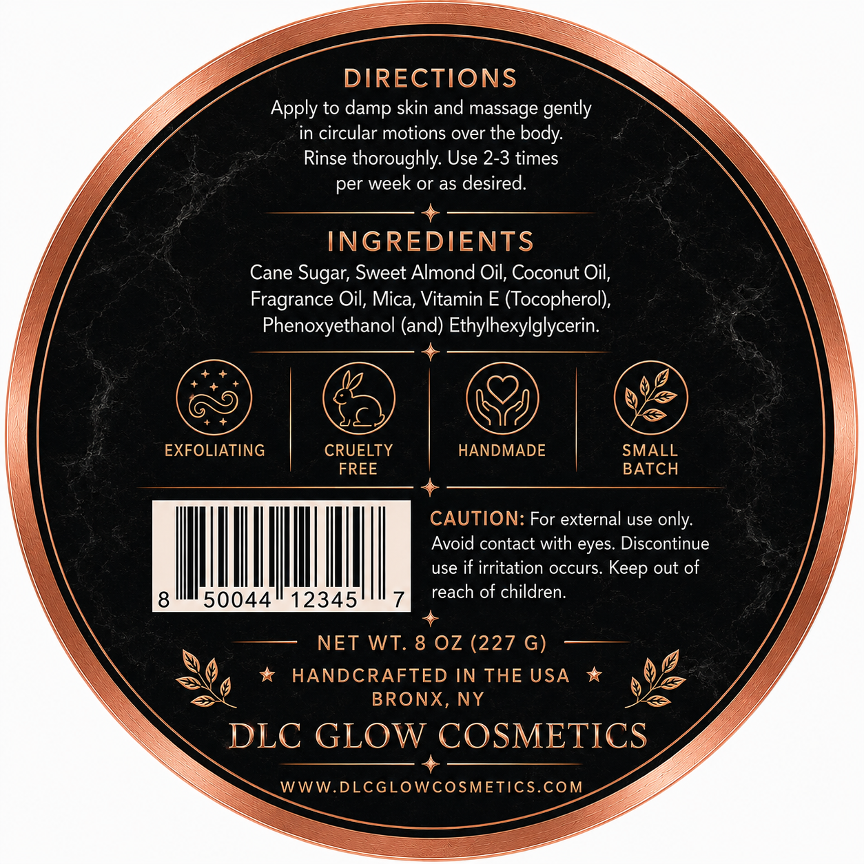 Dark Legend™ Men’s Exfoliating Body Scrub